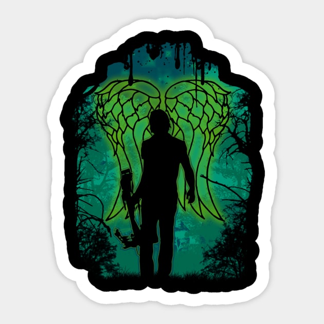 Winged Archer. Sticker by Pride98